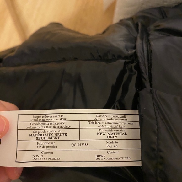 SAM. Black Puffer Coat - Picture 7 of 8